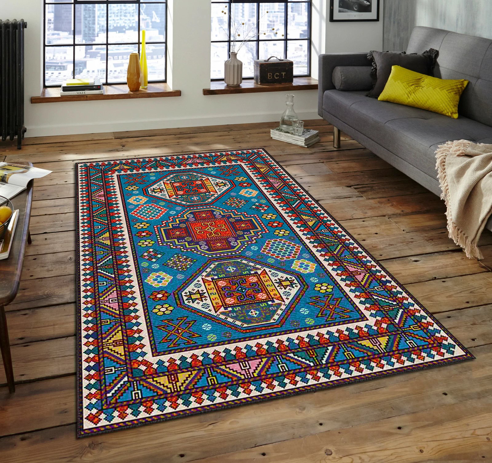 Qilim Conceptum Hypnose, shumëngjyrësh, 140x220cm, Asr Crpt-101 Qilim Conceptum Hypnose, shumëngjyrësh, 140x220cm, Asr Crpt-101