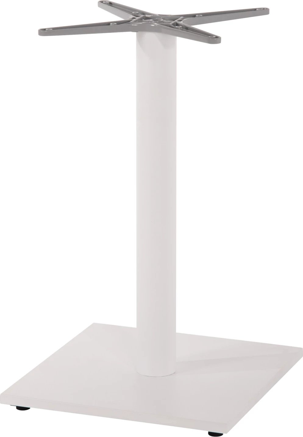 Bazë për tavolinë, ngjyrë e bardhë mat, FH475.02, 45x45x73H cm