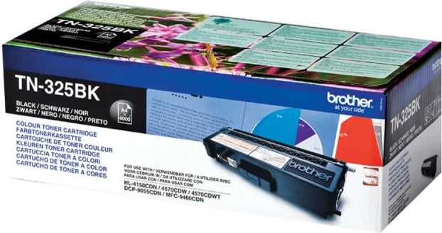 Toner Brother TN-325BK rendiment 2400-4400 faqe, i zi