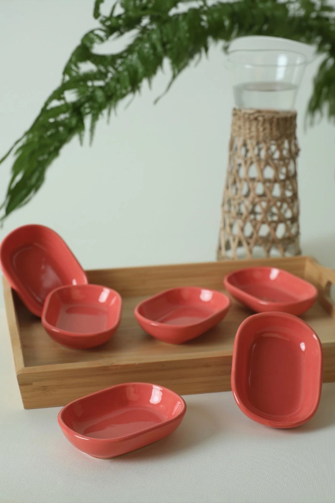 Set pjatash të vogla për meze (6 copë), Hermia Concept, rozë, X0001612700000000000000000 Set pjatash të vogla për meze (6 copë), Hermia Concept, rozë, X0001612700000000000000000
