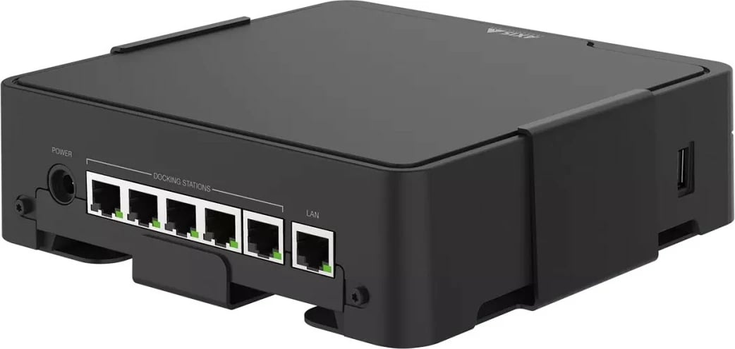 Kontrollues sistemi Axis W800 për bodykamera, i zi