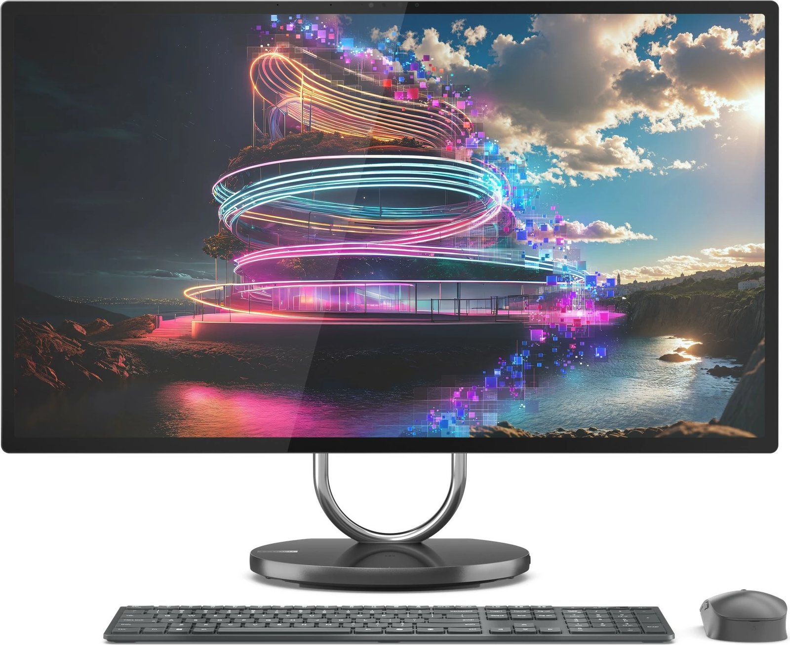 Kompjuter All-in-One Lenovo Yoga 32ILL10 F0HX, i7, 32GB RAM, 1TB, Windows 11 Pro, zi