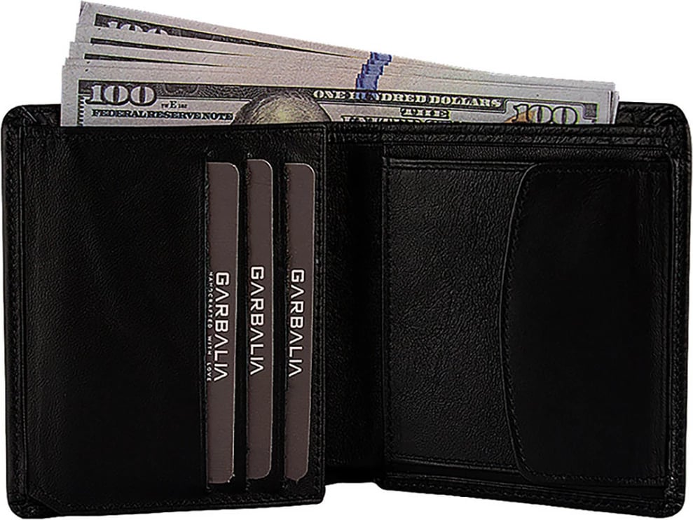 Portofol për burra, Zoozie Bags, Dallas, i zi