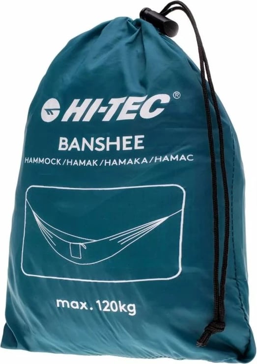Hammock Hi-Tec për meshkuj dhe femra, blu dhe jeshile