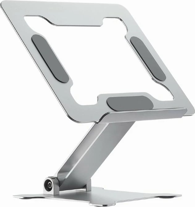 Mbajtës i palosshëm për laptop Gembird NBS-D1-03, alumini, 15.6", argjendtë
