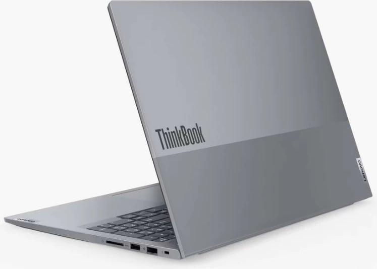 Laptop Lenovo ThinkBook 16 G6, 16", AMD Ryzen 5 7530U, 16 GB RAM, 512 GB SSD, Arctic Grey