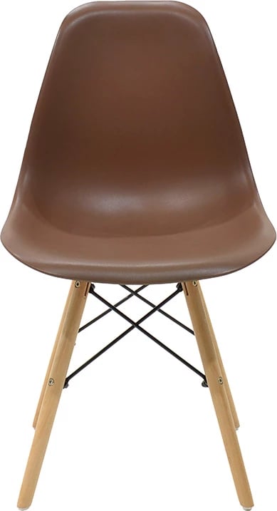 Karrige Julita PP, këmbë natyrale, 46x50x82cm