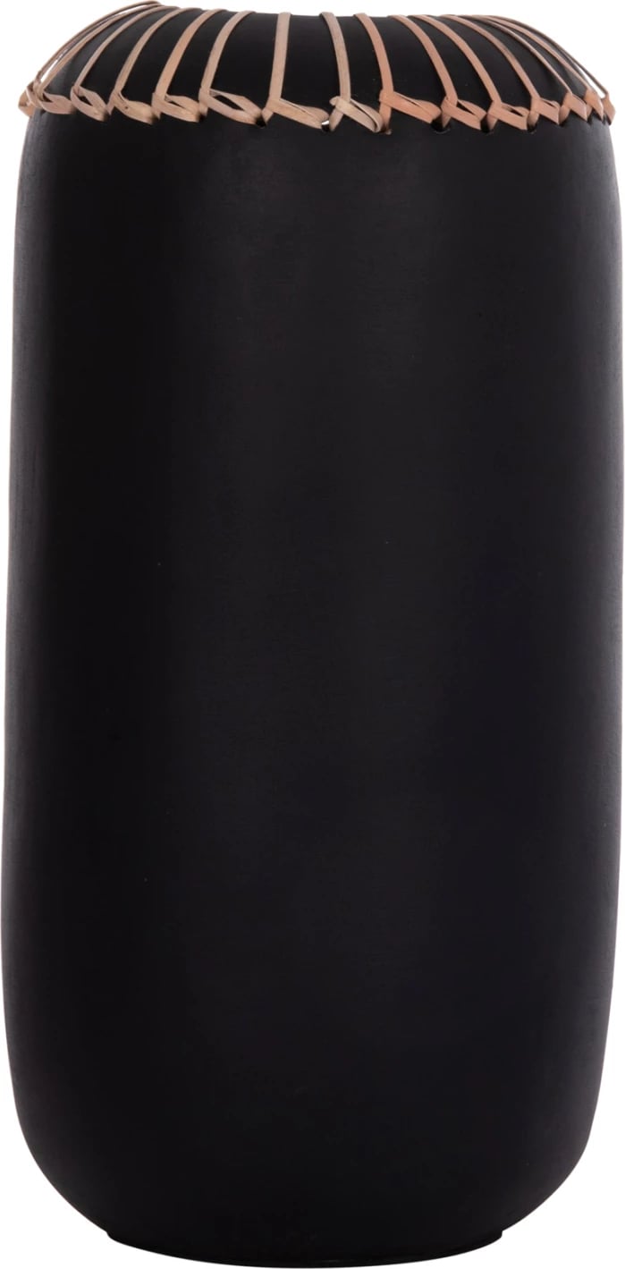 Vazo dekorative tavoline LENNOX, terrakotë, e zezë, FH4675.01S, 18x33cm Vazo dekorative tavoline LENNOX, terrakotë, e zezë, FH4675.01S, 18x33cm