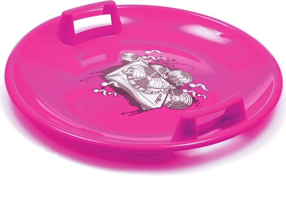 disk dëbore Baby Mix MUSIC 60 cm me doreza, kapacitet 50 kg, 5+ vjeç, rozë