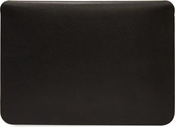 Mbështjellës Karl Lagerfeld Saffiano Karl&Choupette për laptop 14", eko lëkurë, e zezë