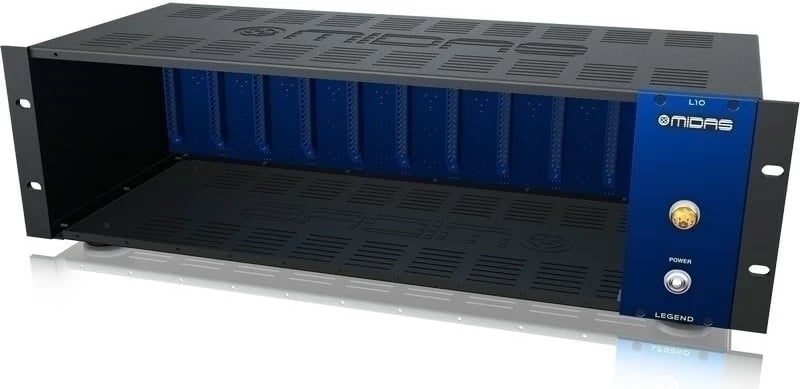Kasë Midas L10 për 10 module, e zezë