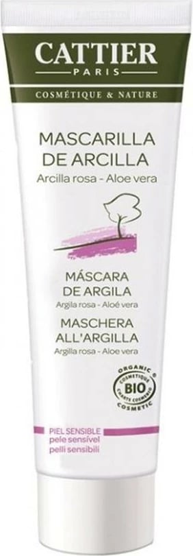 Maskë fytyre Cattier Paris Mascarilla Arcilla Rosa unisex 100ml