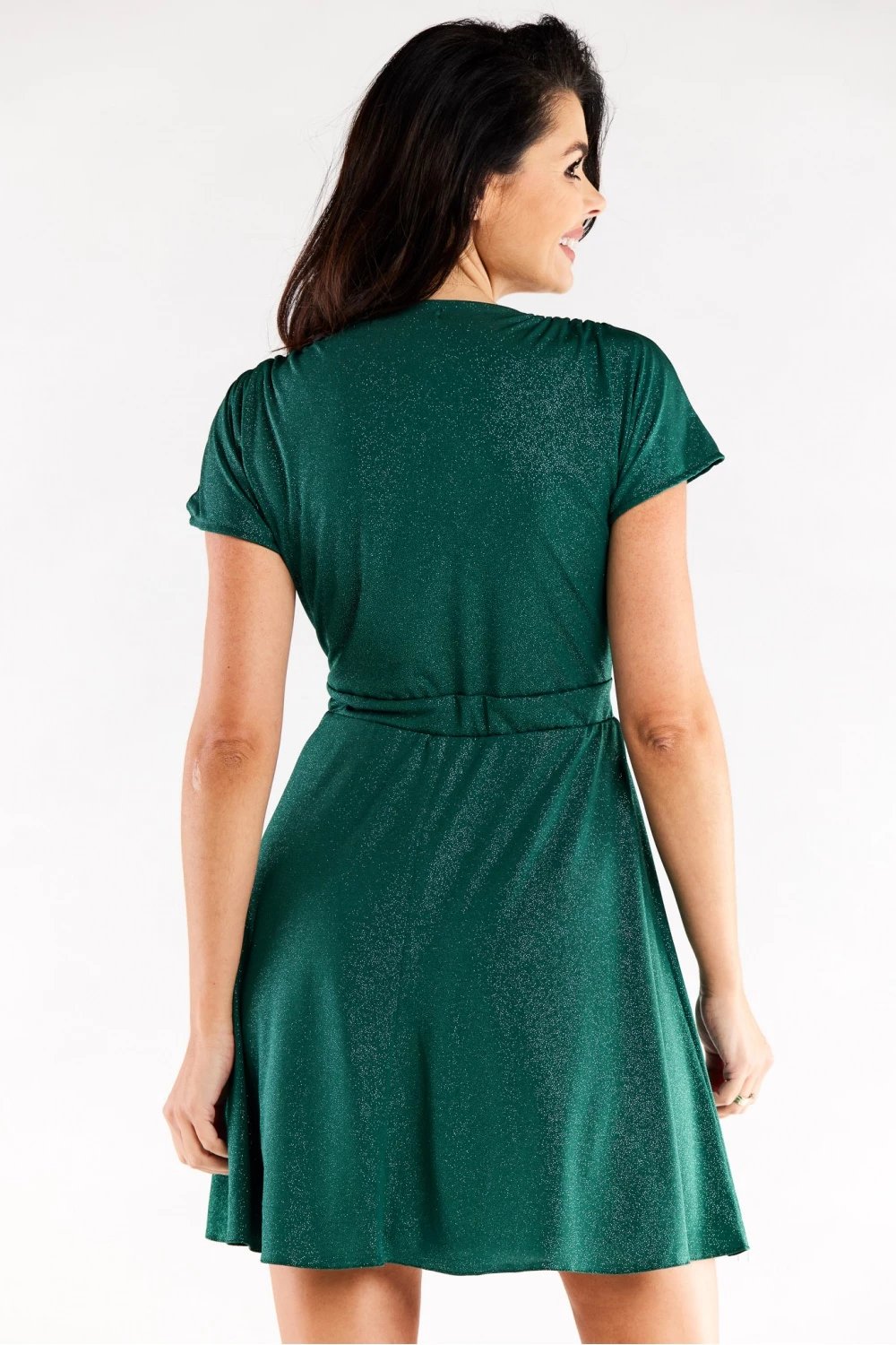 Fustan për femra awama model 174365, i gjelbër