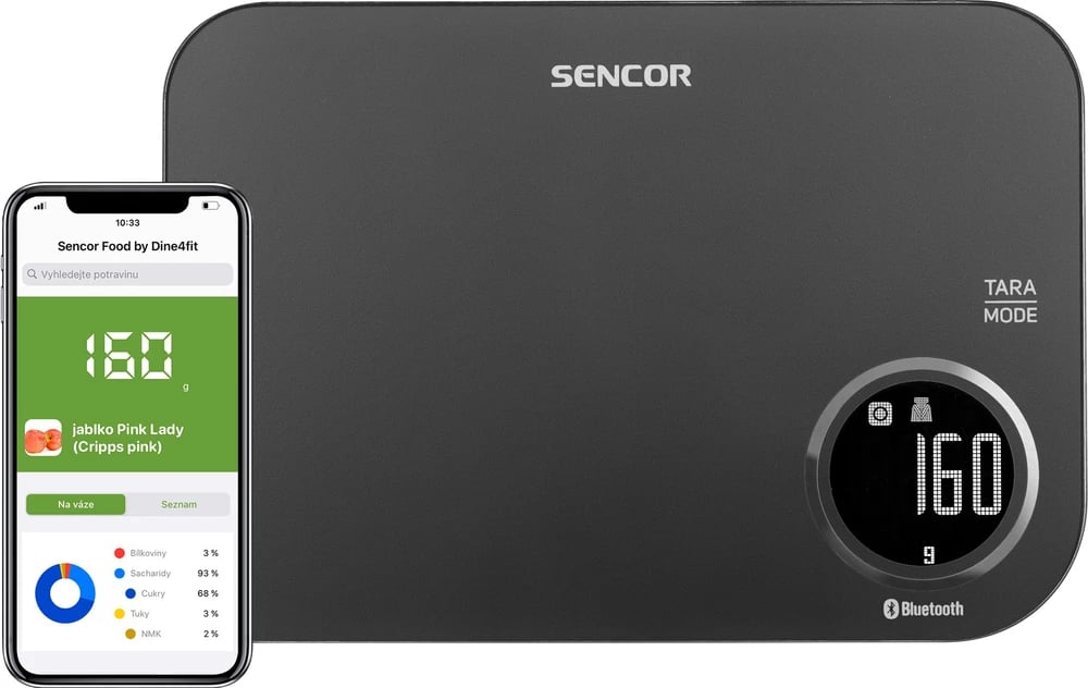 Peshore e mençur Sencor SKS 7078BK Bluetooth, e zezë