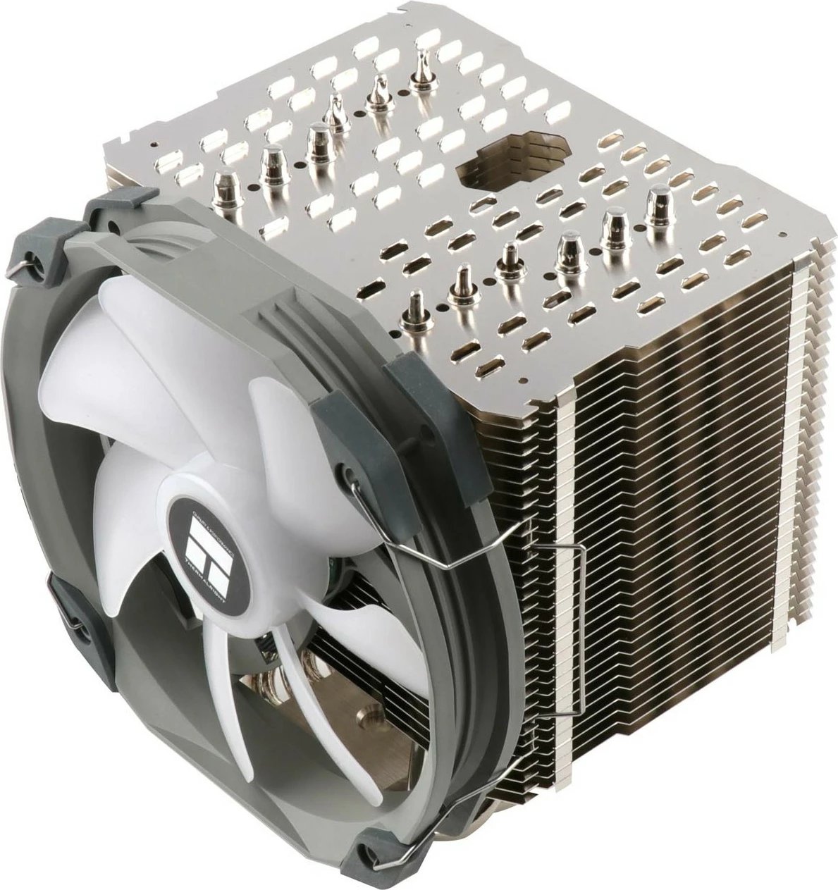 Kasë Thermalright HR-02 Plus, 14cm, LED, për procesor, argjend/e bardhë