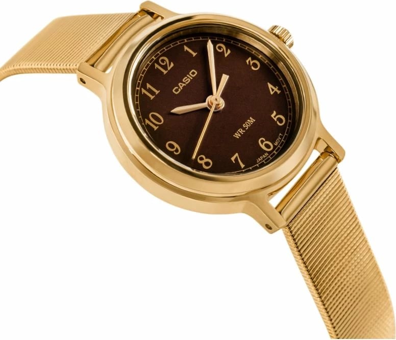 Orë dore për femra CASIO, ari