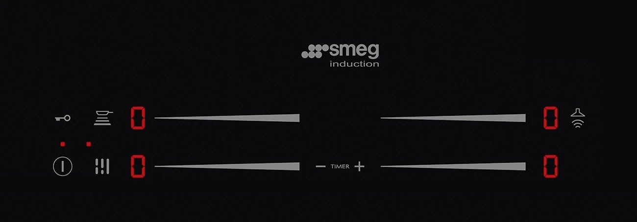 Pllakë gatimi me induksion SMEG SI1F7845B, 4 zona, 78 cm, e zezë