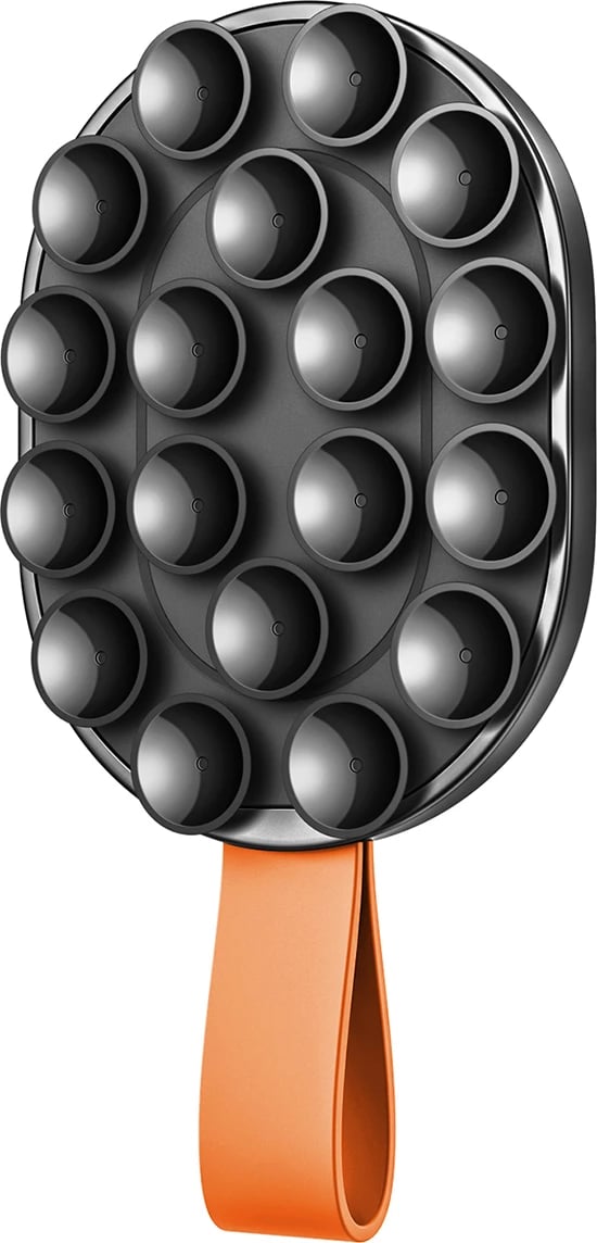 Mbajtës magnetik për celular Joyroom JR-ZS393-S, për 4.7-7", i zi dhe portokalli