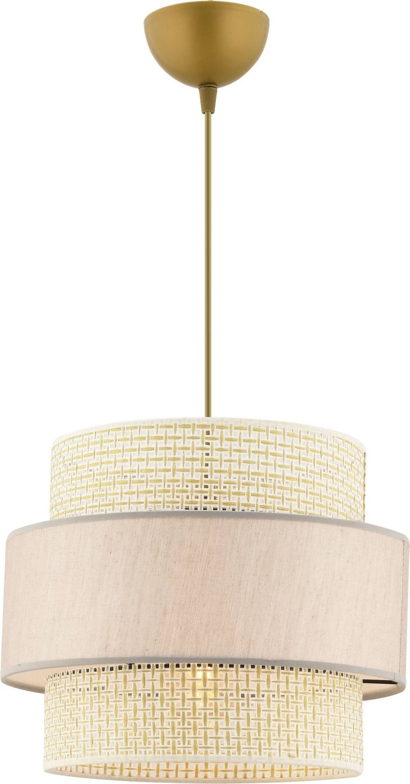 Llambë tavani Opviq, Cascade, krem dhe bezhë