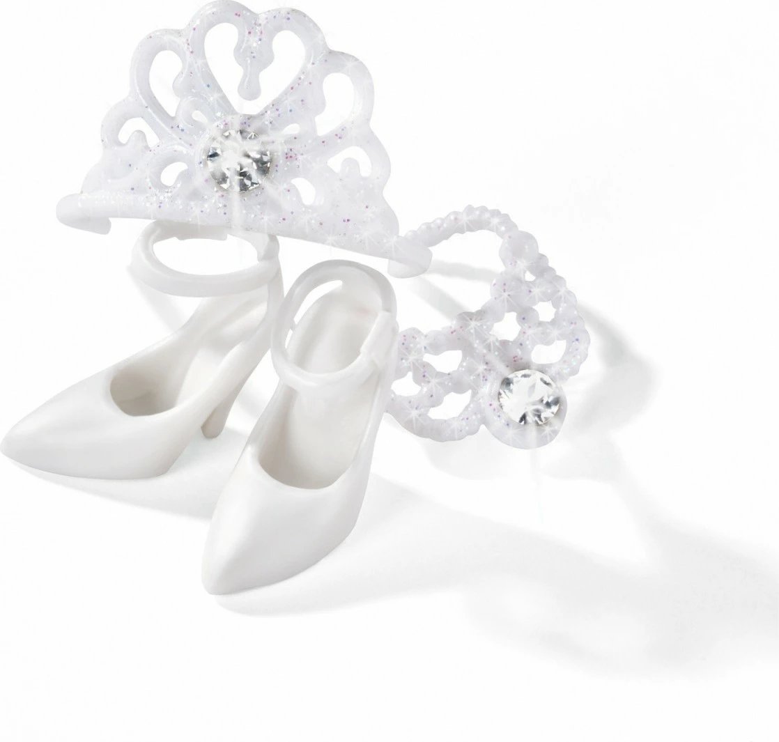 Kukull Steffi Love White Dream, 29 cm, me fustan të bardhë dhe aksesorë