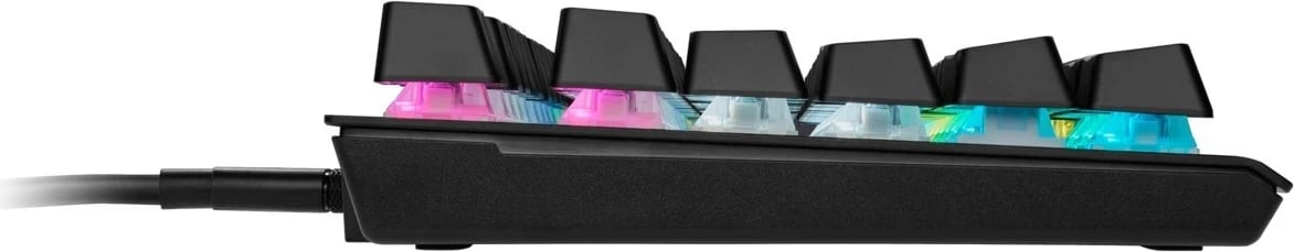 Tastierë mekanike Corsair Gaming K60 Pro TKL OPX, RGB,e zezë 