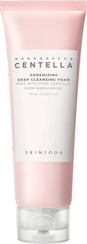 Shkumë pastruese për fytyrë për femra SKIN1004 Madagascar Centella Poremizing Deep Cleansing Foam, 125ml