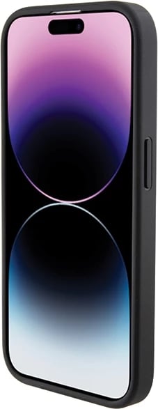 Mbështjellës BMW Quilted Tricolor për iPhone 15 Pro, i zi