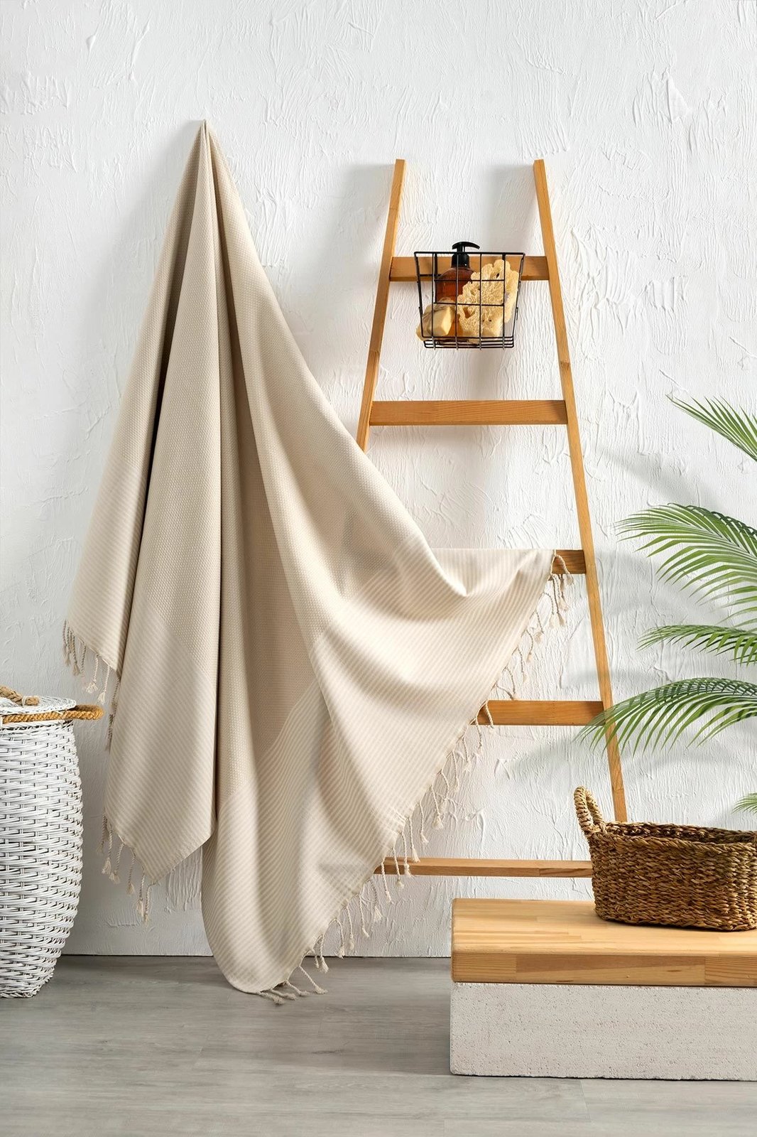 Peshqir plazhi Fouta, Mijölnir, Selge, bezhë