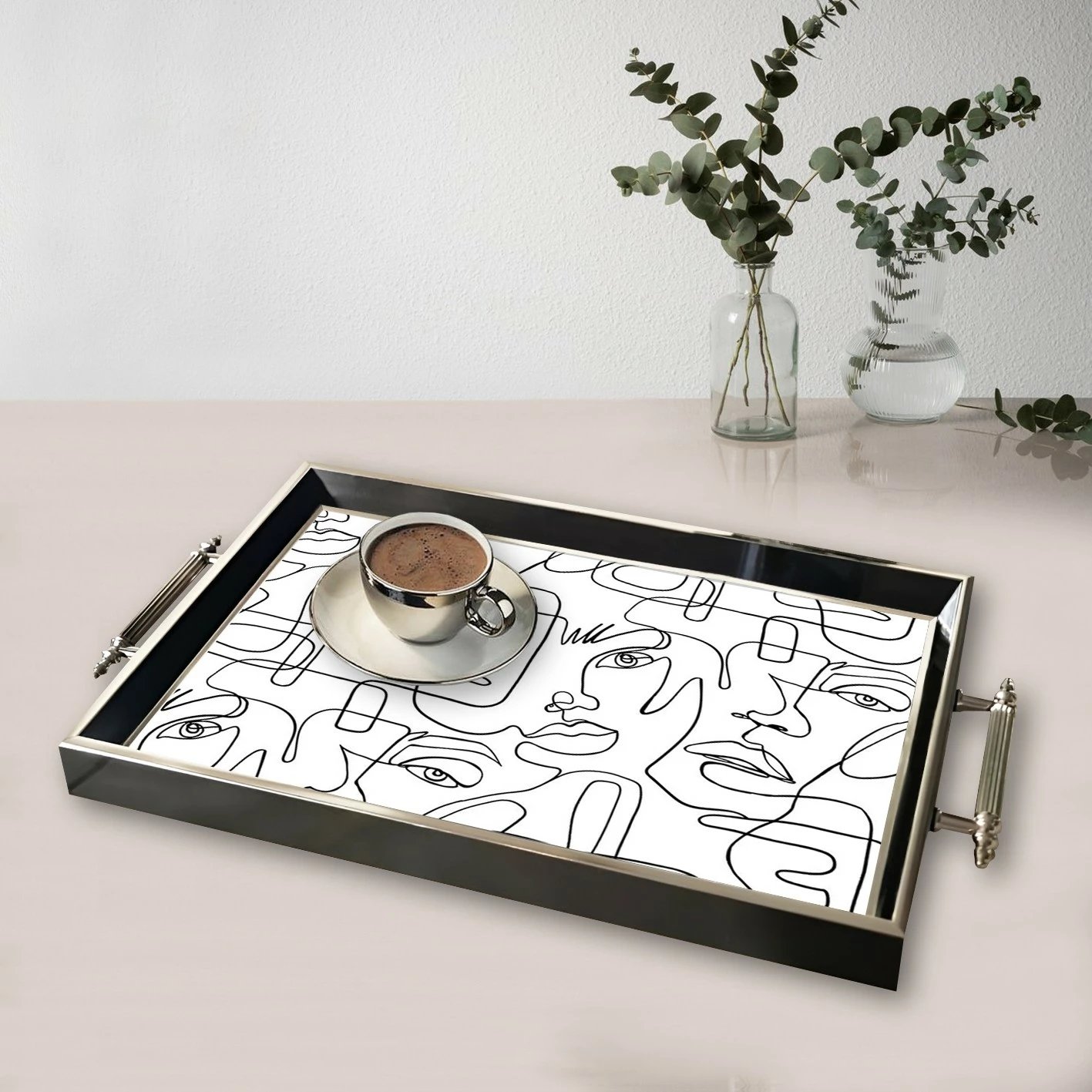 Tabaka qelqi Aberto Design, shumëngjyrëshe, TPG9809