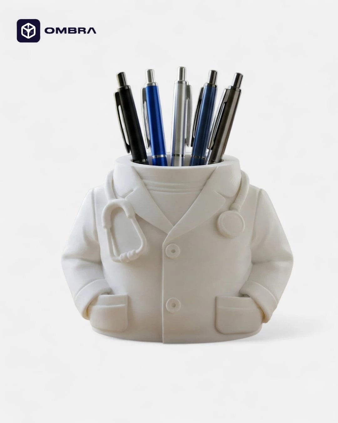 Doctor Pen Holder - e bardhe