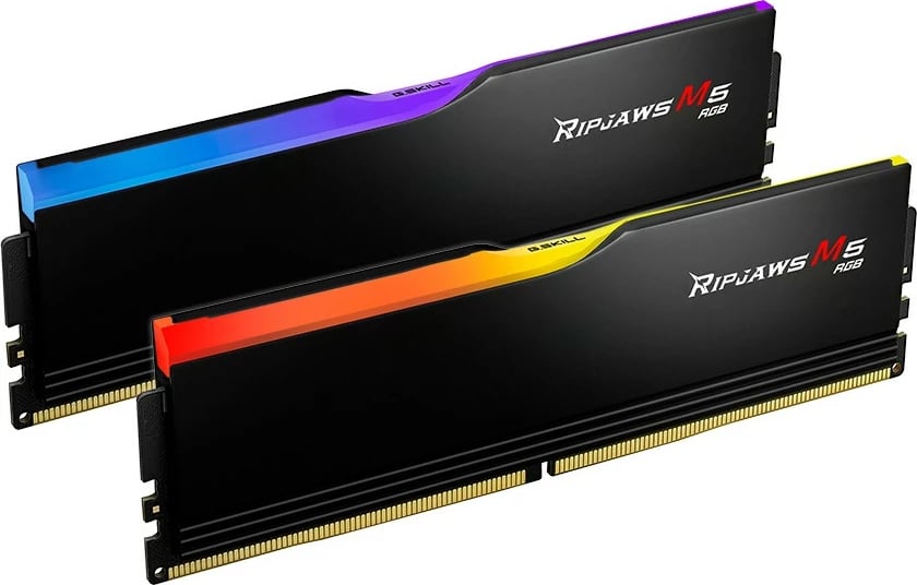 RAM Memorje G.Skill Ripjaws M5 RGB 64GB (2x32GB) DDR5 6400MHz, multikolor