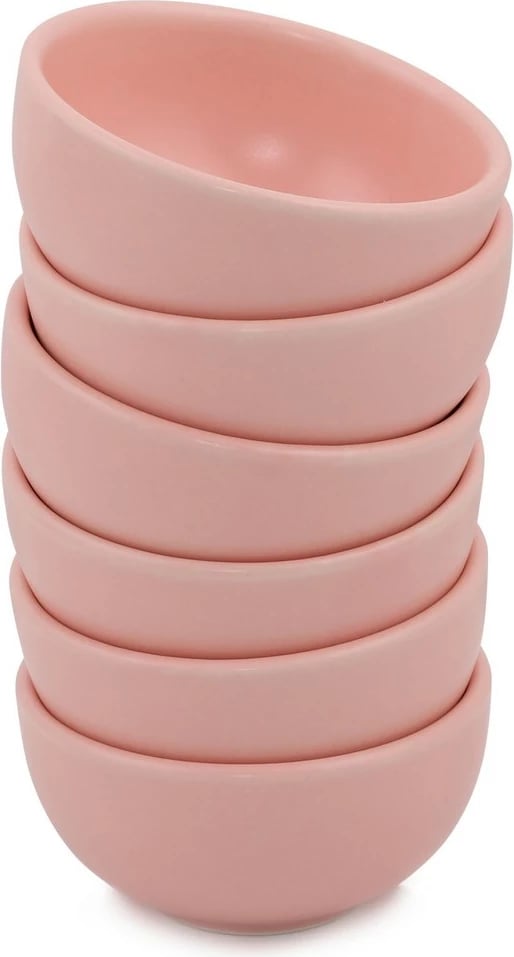Set pjatash për salcë, ngjyrë rozë, Hermia Concept, ST101106F971A0000000AZ1000, 6 copë