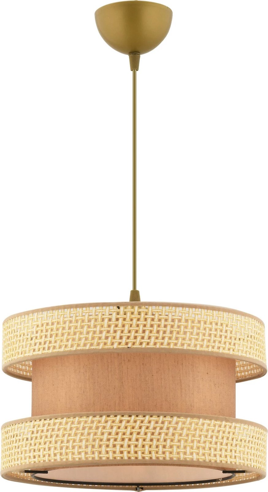 Llambë tavani Opviq, Halo Hazeran, ngjyrë camel dhe kafe Llambë tavani Opviq, Halo Hazeran, ngjyrë camel dhe kafe