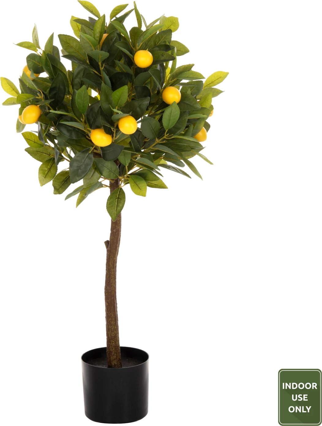 Bimë dekorative sintetike në vazo FH4019 pemë limoni Φ15x12.5-90Hcm