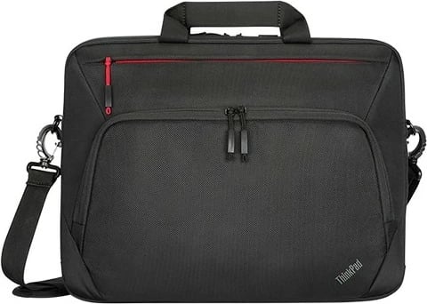 Mbështjellës Lenovo Essential Plus Topload 15.6 inç, i zi, me rrip supi