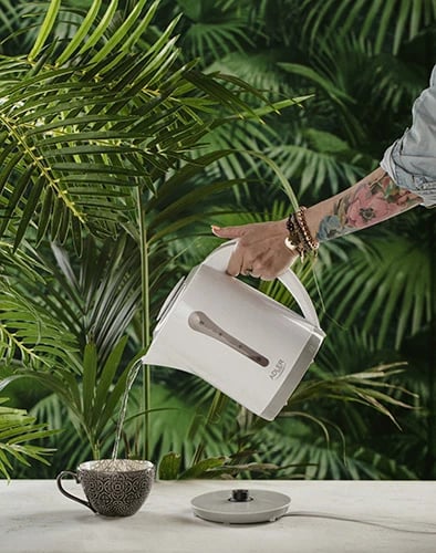 Çajnik elektrik, Adler AD 1244, 2.5 L, 2200 W, plastikë, i bardhë