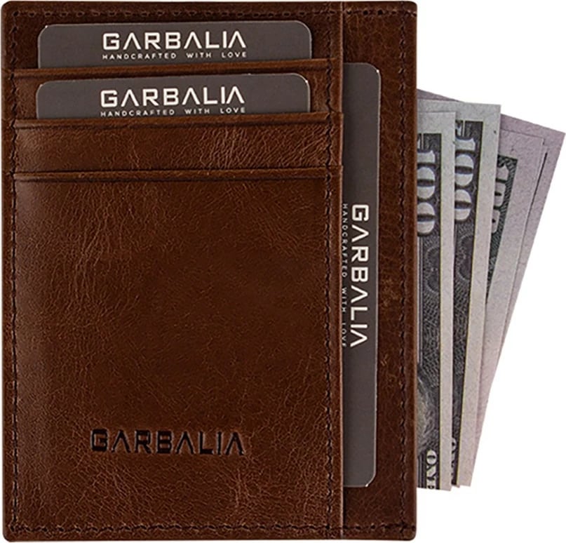 Portofol uniseks Zoozie Bags, Seul, ngjyrë kafe