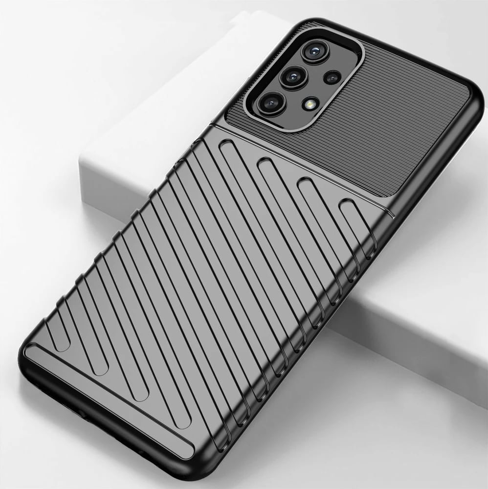 Mbështjellës Hurtel Thunder Case për Samsung Galaxy A72 4G, TPU, Blu