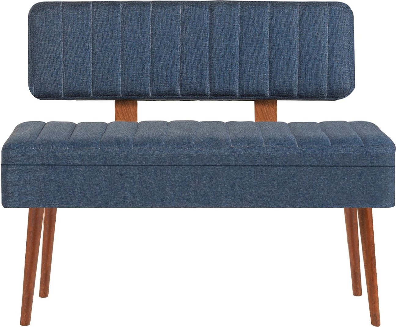 Set tavoline me karrige, zgjatshme, 5 pjesë, Hanah Home Vina 1048-4, ngjyrë arre, blu e errët