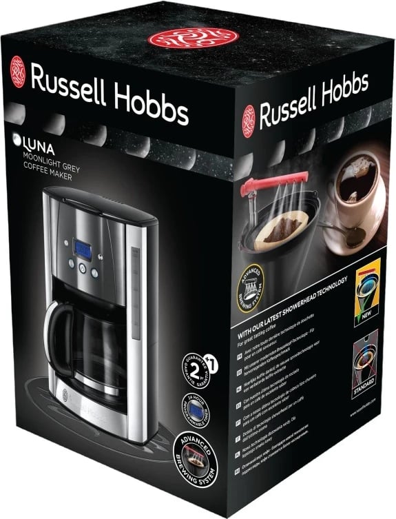 Makina për kafe Russell Hobbs, 23241-56 Luna, gri hënë