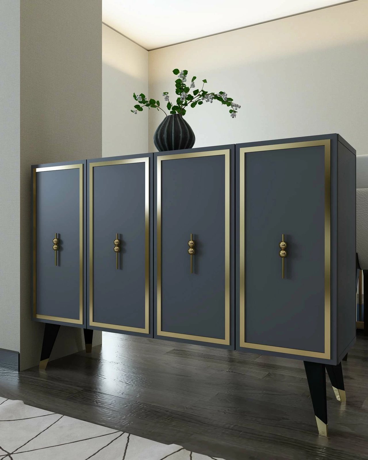 Konsol Skye Decor, anthracite, ari, 8172KM-32