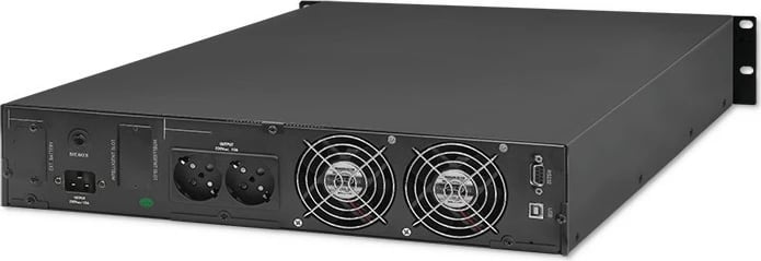 UPS rack Qoltec 53946, 2kVA, 1600W, LCD, i zi