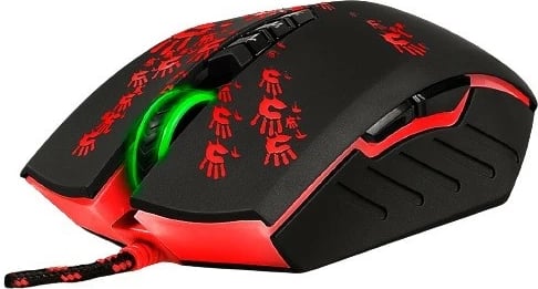 Maus gaming A4 Tech Bloody Blazing A60, me kabllo, i zi, me ndriçim