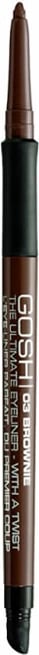 Eyeliner GOSH The Ultimate Eyeliner With A Twist unisex Brownie