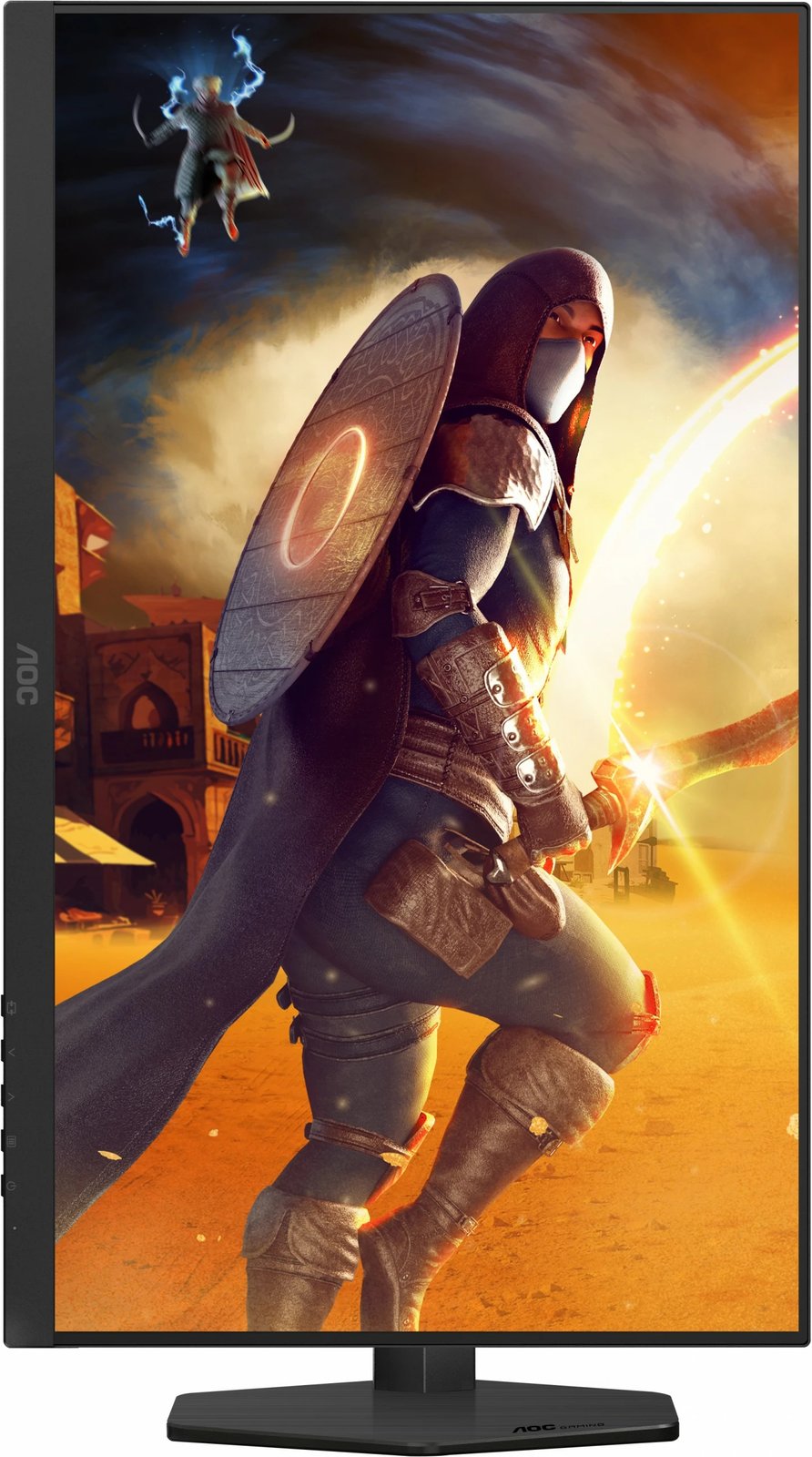 Monitor AOC Q27G4ZR 27 inç, QHD, 240Hz, Fast IPS, e zezë/kuqe