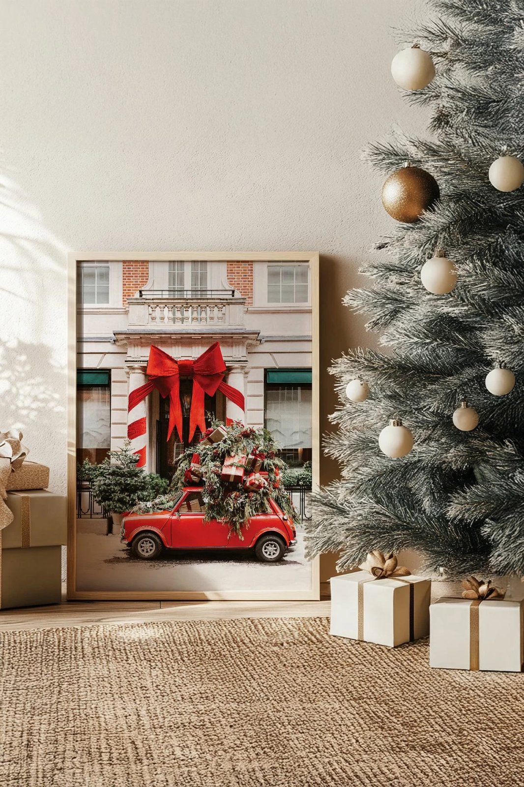 Pikturë dekorative me kornizë, shumëngjyrëshe, Wallity, Nwyearsngmdl87