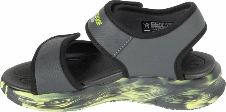 Sandale për fëmijë Skechers, gri