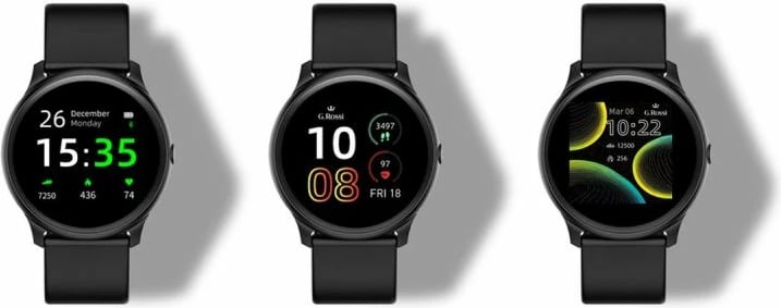 Smartwatch unisex G. Rossi, e zezë