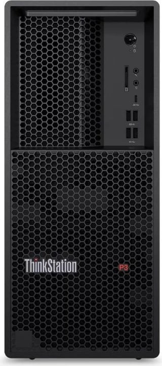 Kasë Lenovo ThinkStation P3 Tower, Intel Core Ultra 7 265K, 64GB RAM, 1TB SSD, Nvidia RTX 2000 Ada 16GB, e zezë