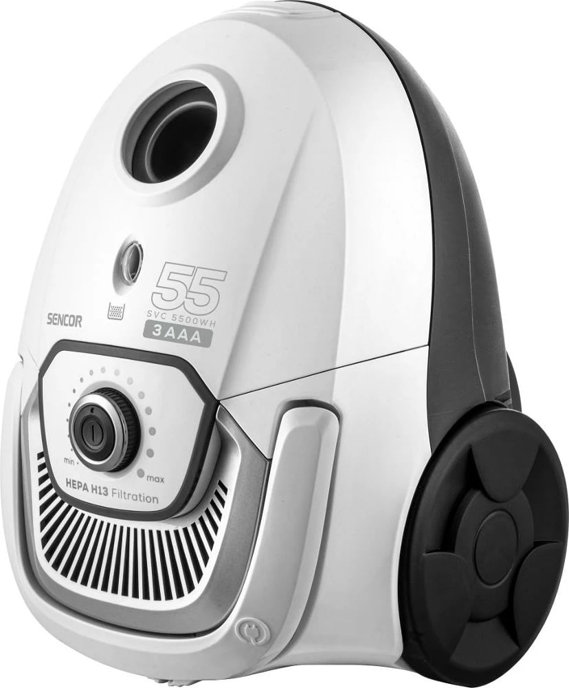 Fshesë Elektrike Sencor SVC 5500WH 3AAA -700W, e bardhë Fshesë Elektrike Sencor SVC 5500WH 3AAA -700W, e bardhë